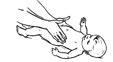 массаж  для грудных детей